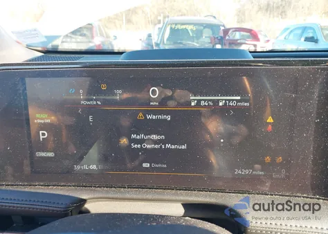 2023 Nissan Ariya Evolve+ z USA, uszkodzony, nr VIN JN1DF0BB0PM703456